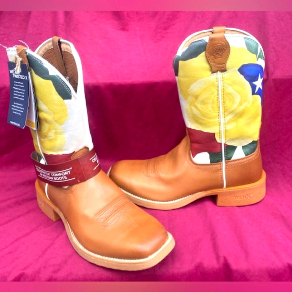New Twisted X Olivia Bennett Western Boots - Size 10